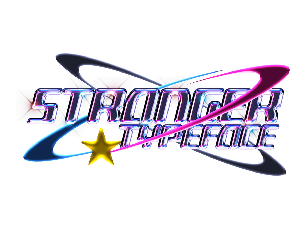 Text with Holo effect applied